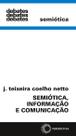 Livro - Semiótica, informação e comunicação