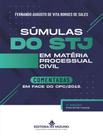 Livro - Sumulas Do Stj Em Materia Processual Civil - 2ª Ed