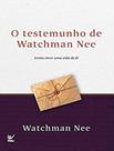 Livro - Testemunho De Watchman Nee Livro - Testemunho De Watchman Nee