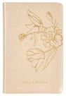 Livro - The Purpose Book: Bíblia Sagrada, A21, Capa luxo bege, Flores