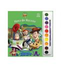Livro toy story 3 hora do recreio - ler e colorir com aquarela - editoradcl