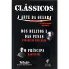 Livro trilogia o principe, a arte da guerra e dos delitos e das penas - sun tzu, maquiavel e cesare de beccaria - EDITORA