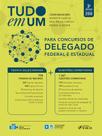 Livro - Tudo em um: Para concursos de delegado: Federal e Estadual - 3ª edição - 2019