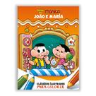 Livro - Turma da Mônica - Clássicos Ilustrados para Colorir: João e Maria