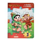 Livro - Turma da Mônica Livro Quebra-Cabeças - A Cigarra e a Formiga
