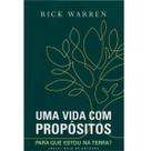 Livro Uma Vida Com Propósitos Brochura Rick Warren Editora Vida