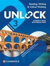 Livro - Unlock Level 3 Reading, Writing And Critical Thinking Students Book With Digital Pack 3Rd Ed.
