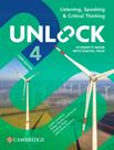 Livro - Unlock Level 4 Listening, Speaking And Critical Thinking Students Book With Digital Pack 3Rd Ed.