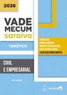 Livro - Vade Mecum Civil e Empresarial - Temático - 10ª Edição 2026