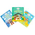 Livros Bíblicos Para Bebês A bíblia Do Bebê Cartonado Kit C3