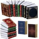 Livros de casa de bonecas em miniatura Skylety 1:12 em escala x24 sortidos
