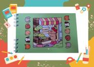 Livros de Colorir Bobbie Goods com Vários Personagens