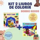 Livros De Colorir Estilo Bobbie Goods Cozy Time E Comfy Days envio imediato