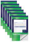 Livros de pedidos de vendas Better Office Products, pacote com 6 conjuntos de 300