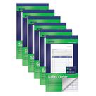 Livros de pedidos de vendas Better Office Products, pacote com 6 e 300 conjuntos