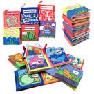 Livros de tecido macio TOGETIC Let's Learn Together, pacote com 6 Livros de tecido macio TOGETIC Let's Learn Together, pacote com 6