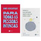 Livros iandê albuquerque - 2 vol: para todas as pessoas intensas + talvez a sua jornada agora seja só sobre você - Kit de Livros