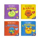 Livros Kit C/ 4 Conhecendo As Emoções Montessori Pedagógico - Todolivro