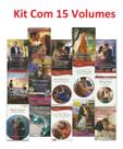 Livros Romance Harlequin Kit com 15 Unidades Sem Repetição