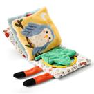Livros sensoriais Soft Baby Book Macabaka com toque e sensação
