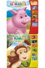 Livros sonoros Conhecendo Os Sons: Porquinho + Macaco - 2 vol - Blu Editora Livros sonoros Conhecendo Os Sons: Porquinho + Macaco - 2 vol - Blu Editora