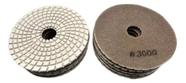 Lixa Branca Diamantada Tipo tiras autocolantes 4" Marrom Grão 3000 Lixa Branca Diamantada Tipo tiras autocolantes 4" Marrom Grão 3000