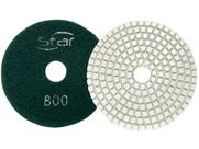 Lixa Cerâmica Diamantada Branca 4" Úmida - Star (Escolher Grão)