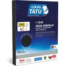 Lixa DÁgua Hidrolix T245 Grão 220 225 x 275mm Pacote com 50 Folhas Lixas Tatu