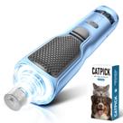 Lixa de unhas para cães e gatos CATPICK, 7 velocidades, LED, sem fio