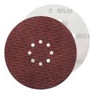 Lixa Disco Abrasivo De Papel tiras autocolantes Orbital 225mm 8 Furos