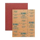 Lixa Massa Vermelha A257, G120 - Embalagem com 50 unidades