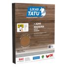 Lixa para madeira tatu 10 folhas - A295 Grão:080 Lixa para madeira tatu 10 folhas - A295 Grão:080