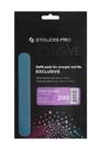 Lixa refil staleks exclusive grao 240 dfex 22 unhas gel 50un