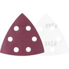 Lixa Triangular com Costado em Pluma Grão 240 para Lixadeira Multifunção para Madeira Vonder Lixa Triangular com Costado em Pluma Grão 240 para Lixadeira Multifunção para Madeira Vonder