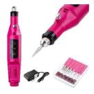 Lixa Unha Eletrica Lixadeira Caneta ROSA +Kit 30 Brocas Lixa Unha Eletrica Lixadeira Caneta ROSA +Kit 30 Brocas