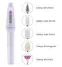 Lixa Unhas Elétrica Multiuso Profissional Mão E Pé