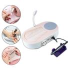 Lixadeira Coletor Pó Unha Recarregável Luz LED 3 em 1 Branco Manicure Nail Designer Nail Art Alongamento de Unhas Lixadeira Coletor Pó Unha Recarregável Luz LED 3 em 1 Branco Manicure Nail Designer Nail Art Alongamento de Unhas