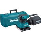 Lixadeira de acabamento Makita BO4556K 1/4 de folha com estojo de ferramentas Lixadeira de acabamento Makita BO4556K 1/4 de folha com estojo de ferramentas