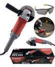 Lixadeira Esmerilhadeira Angular Profissional 115mm 850w Branco