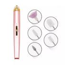 Lixadeira Lixa De Unha Alicate Remover 5 em 1 Manicure Cutícula Nails Sem Fio Portátil Ponta Intercambiável Recarregável