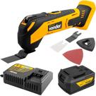 Lixadeira Multifunção Com Bateria 18V e Carregador VONDER