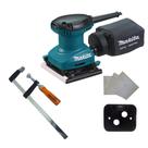 Lixadeira orbital 1/4 Makita BO4557 180w de potência + acess