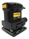 Lixadeira orbital hammer 135w acabamento massa madeira 110v