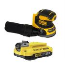 Lixadeira Roto Orbital 5" SCS220 + Bateria 2ah Stanley