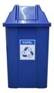 Lixeira 100litros Tampa Basculante Cores Coleta Seletiva Jsn
