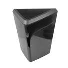 Lixeira 12 Litros Basculante Com Tampa Plástica Banheiro Preto - Prisma 403119 Crippa Lixeira 12 Litros Basculante Com Tampa Plástica Banheiro Preto - Prisma 403119 Crippa