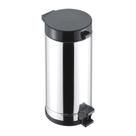 Lixeira 15,0l inox c/ped/balde