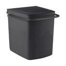 Lixeira 24x29x25,5cm Alça Black -1180 - CRIS-METAL