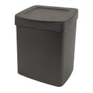 Lixeira 2,5 Litros Cesto De Lixo Plástica Com Tampa Bancada Pia Cozinha - 1132.1 Utility