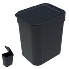 Lixeira 2,5 Litros Cesto De Lixo Plástico Para Pia Cozinha Banheiro - Soprano Lixeira 2,5 Litros Cesto De Lixo Plástico Para Pia Cozinha Banheiro - Soprano